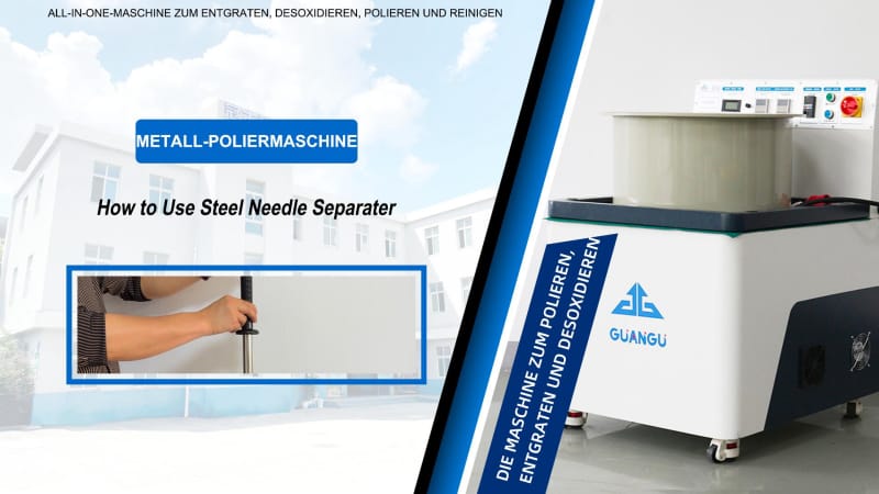 How to Use Steel Needle Separater