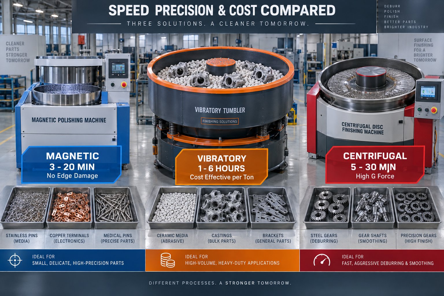 magnetic deburring machine
